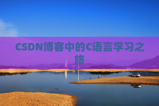 CSDN博客中的C语言学习之旅
